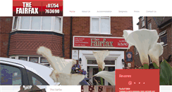 Desktop Screenshot of fairfax-hotel.co.uk